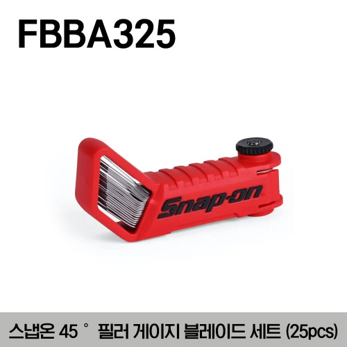 FBBA325 Offset 45° Feeler Gauge Blade Set (25pcs) 스냅온 45° 필러 게이지 블레이드 세트 (25pcs)