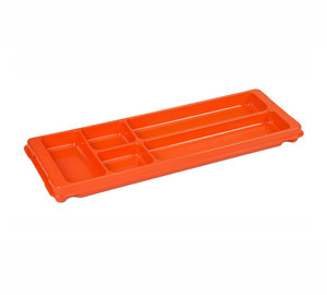 KADM21X71OR Magnetic Parts/Disassembly Tray 21&quot; L X 7&quot; W x 2&quot; D 스냅온 마그네틱 파츠(부품) 트레이 오렌지