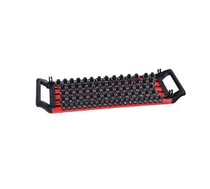 LASTRAY2RED 5 Row Lock-A-Socket™ Extreme Tray 스냅온 5행 소켓 트레이 (1/4&quot;, 3/8&quot;, 1/2&quot; 드라이브 인치 및 미리)