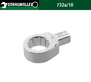 STAHLWILLE 732A/10-1/4, 732A/10-5/16, 732A/10-3/8, 732A/10-7/16, 732A/10-1/2, 732A/10-9/16, 732A/10-5/8, 732A/10-11/16, 732A/10-3/4, 732A/10-13/16, 732A/10-7/8 Ring insert tools 스타빌레 라쳇 링 헤드