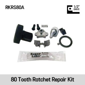 RKRS80A 1/2&quot; Drive Dual 80® Technology Ratchet Repair Kit 스냅온 1/2&quot; 드라이브 80 기어 라쳇 리페어 수리 키트 (대응모델 : S80A, SF80A, SH80A, SHF80A, SHL80A, SHLF80A, SKF80A, SL80A, SLF80A, SLX80A, SX80B, TECH3FRATB)
