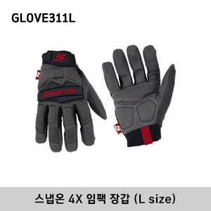 GLOVE311L Material 4X® Impact Gloves (L size) 스냅온 4X 임팩 장갑 (L size)