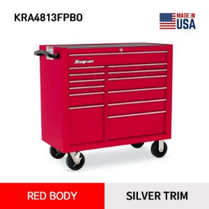 KRA4813FPBO 40&quot; 13-Drawer Double-Bank Heritage Series Roll Cab (Red) 스냅온 헤리티지 시리즈 40인치 13서랍 툴박스 (레드)