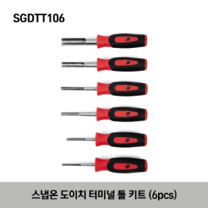 SGDTT106 Deutsch Terminal Tool Kit (6pcs) 스냅온 도이치 터미널 툴 키트 (6pcs)