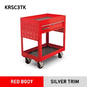 KRSC3TK Roll Cart (Red) 스냅온 툴박스 (롤카트) 레드 / 옵션 별도 구매 : KRSC3K0300K (중간 선반/트레이)