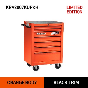 KRA2007KUPKH Roll Cab, 7 Drawers, Electric Orange/BLACK 스냅온 7단 메케닉 입문용 툴박스 (오렌지/블랙)