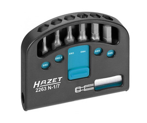 HAZET 2263 N-1/7 Flexible Bit-Box 하제트 비트 세트