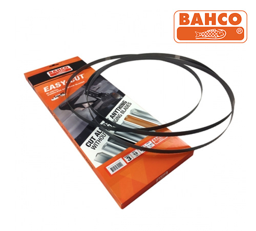 BAHCO 3857 Easy-Cut Bandsaw Blades with Portaband 바코 690mm 이지컷 충전 밴드쏘용 밴드쏘날 3개입 (3857 모든 재질 커팅가능)