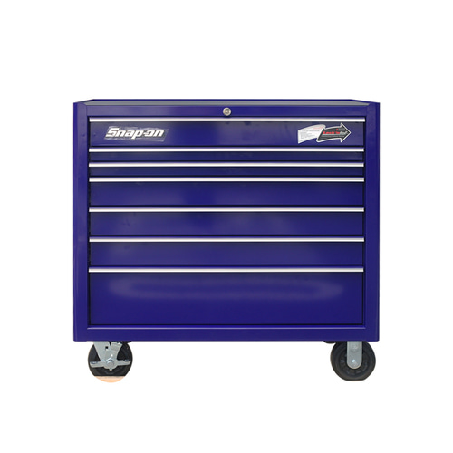 KRA4107DKPEG 40&quot; Seven-Drawer Single Bank Heritage Series Roll Cab (Purple) 스냅온 헤리티지 시리즈 40인치 7서랍 툴박스 (퍼플)