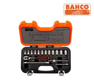 BAHCO S160 Socket set 16 pcs 1/4&quot; 바코 1/4 인치 소켓렌치 세트 (16 pcs)