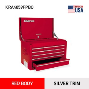 KRA4059FPBO 26&quot; 9 Drawer Top Chest (Red) 스냅온 26인치 탑체스트 레드